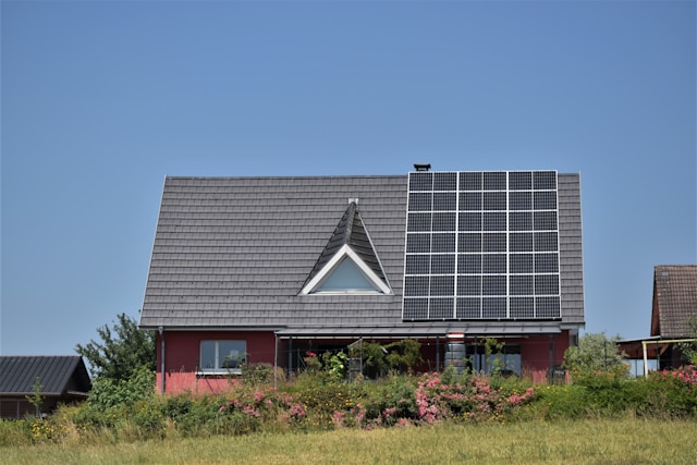 Solar Panels House